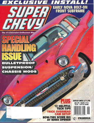 SUPER CHEVY 1998 JUNE - SUSPENSION UPGRADES, '65-Z16